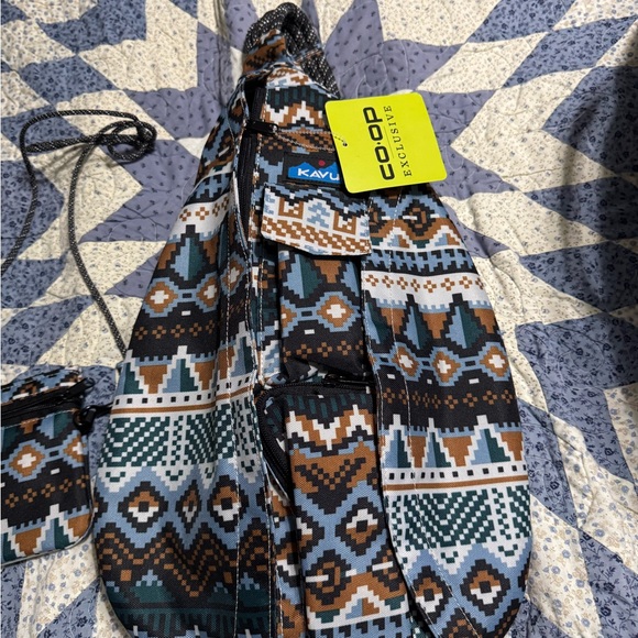 Aztec Pattern Backpack and Crossbody Set - Picture 2 of 5